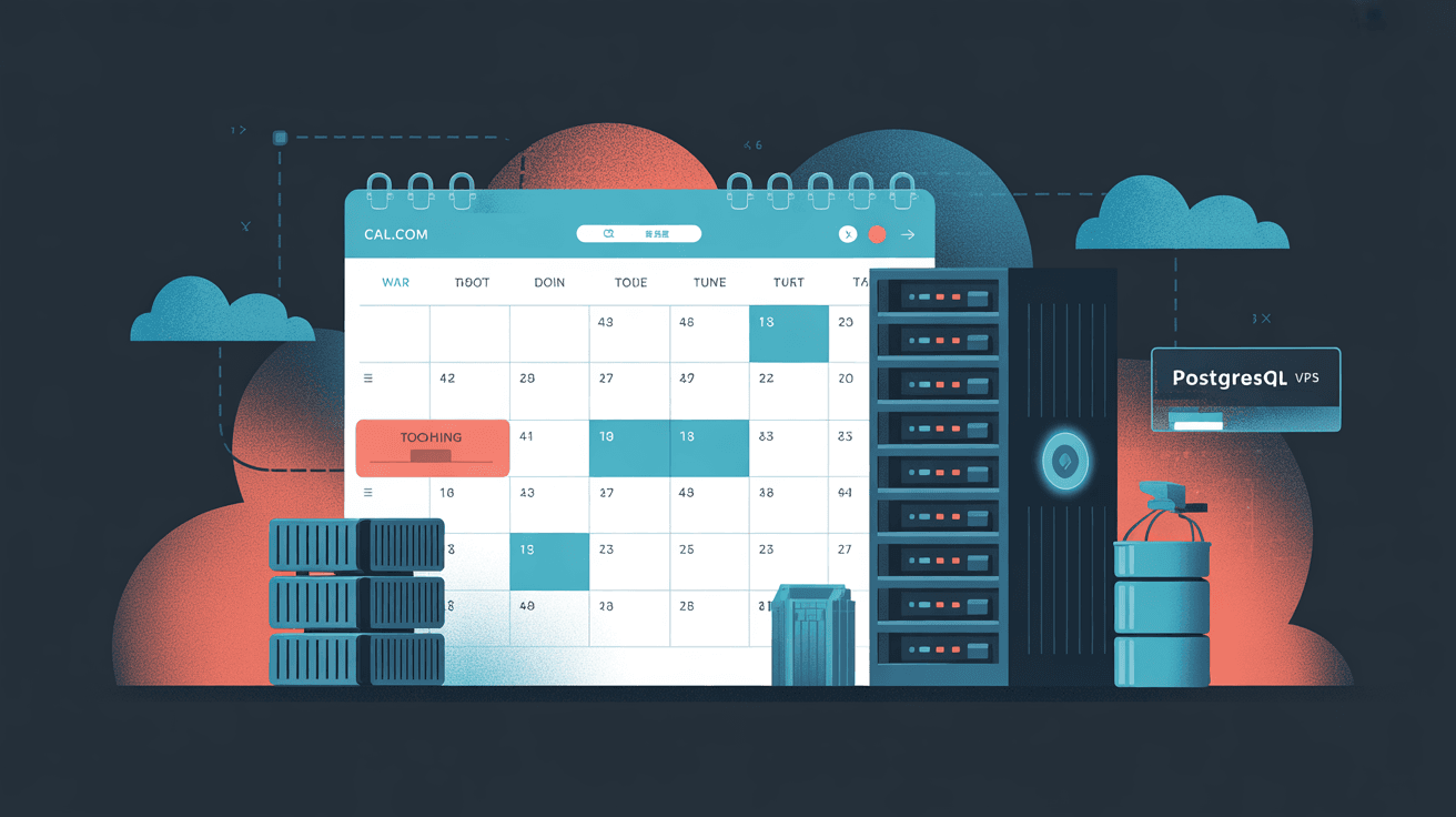 VPS 搭建 Cal.com 自托管预约系统（2026）：Docker、PostgreSQL、邮件、OAuth 与 HTTPS