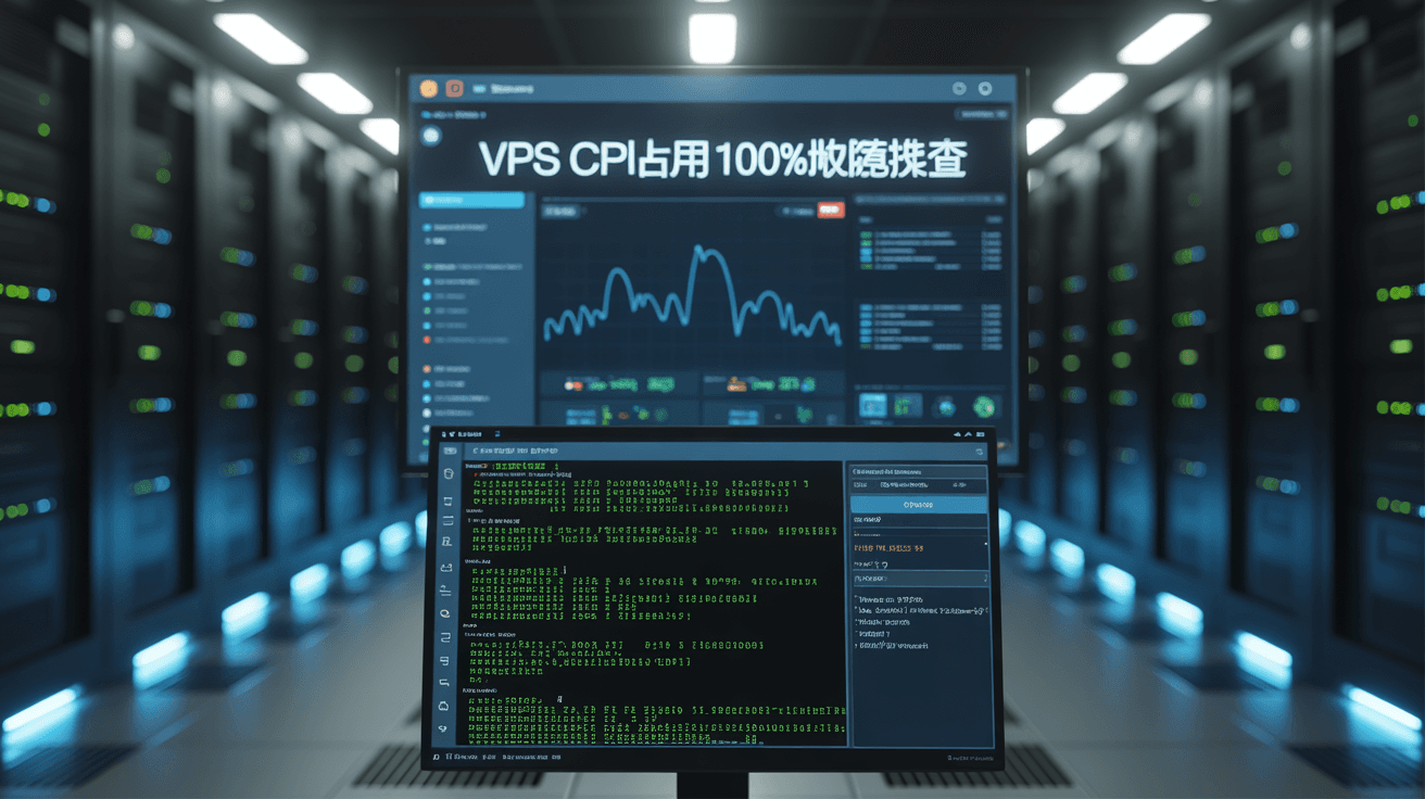 VPS CPU 跑满 100%? 性能优化排查指南