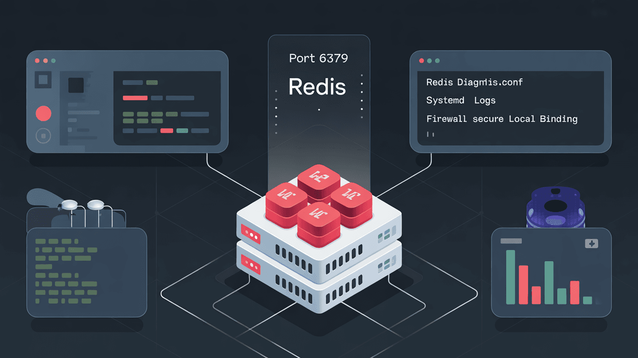 VPS Redis 连接不上怎么办(2026):6379 端口、bind、protected-mode、服务启动失败排查