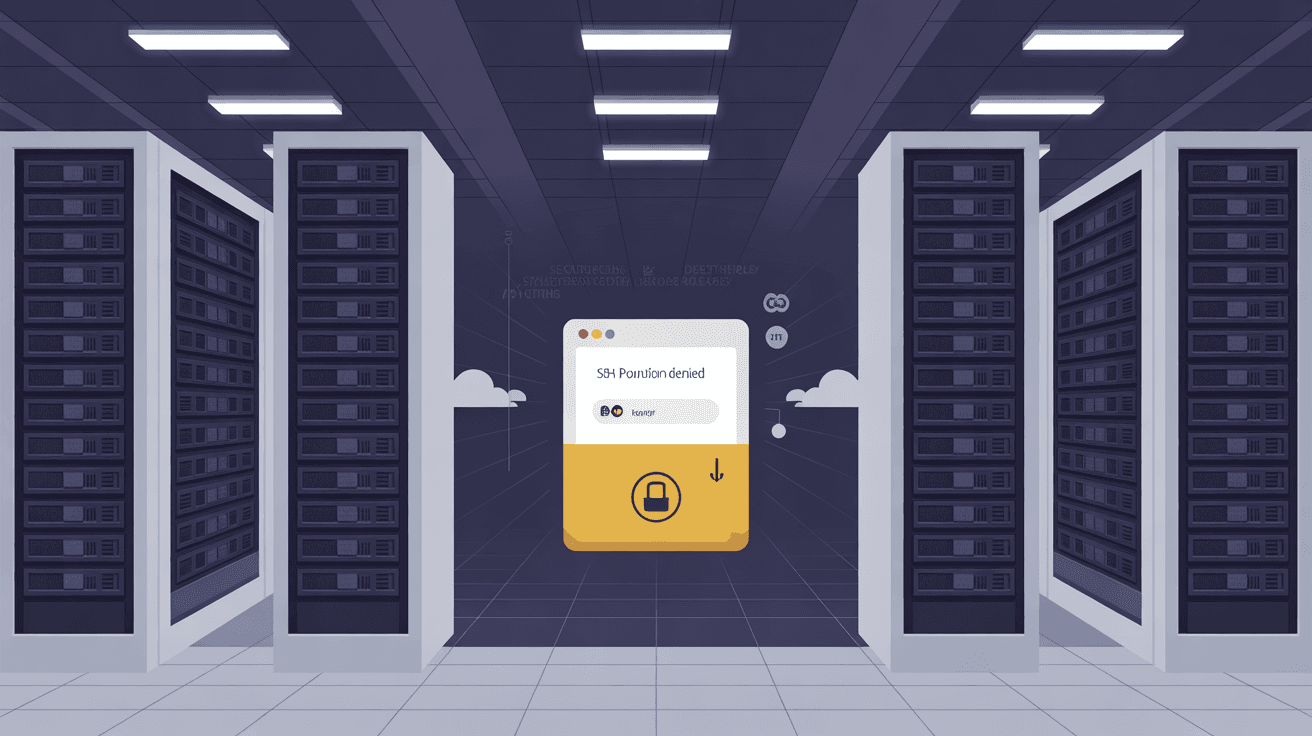 VPS SSH Permission denied 怎么办(2026):密钥、用户、权限、sshd 配置排查清单