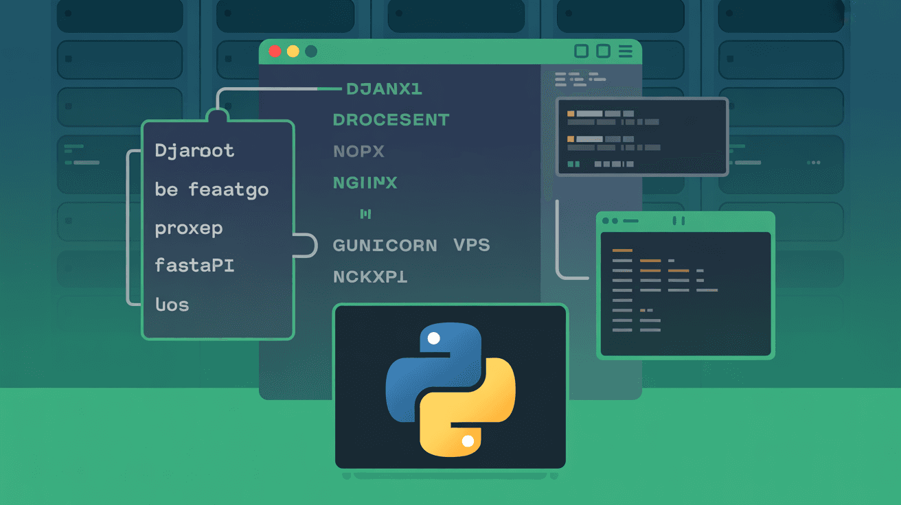 VPS 部署 Python 项目上线(2026):Django/FastAPI、Gunicorn、Nginx 与 HTTPS 完整教程