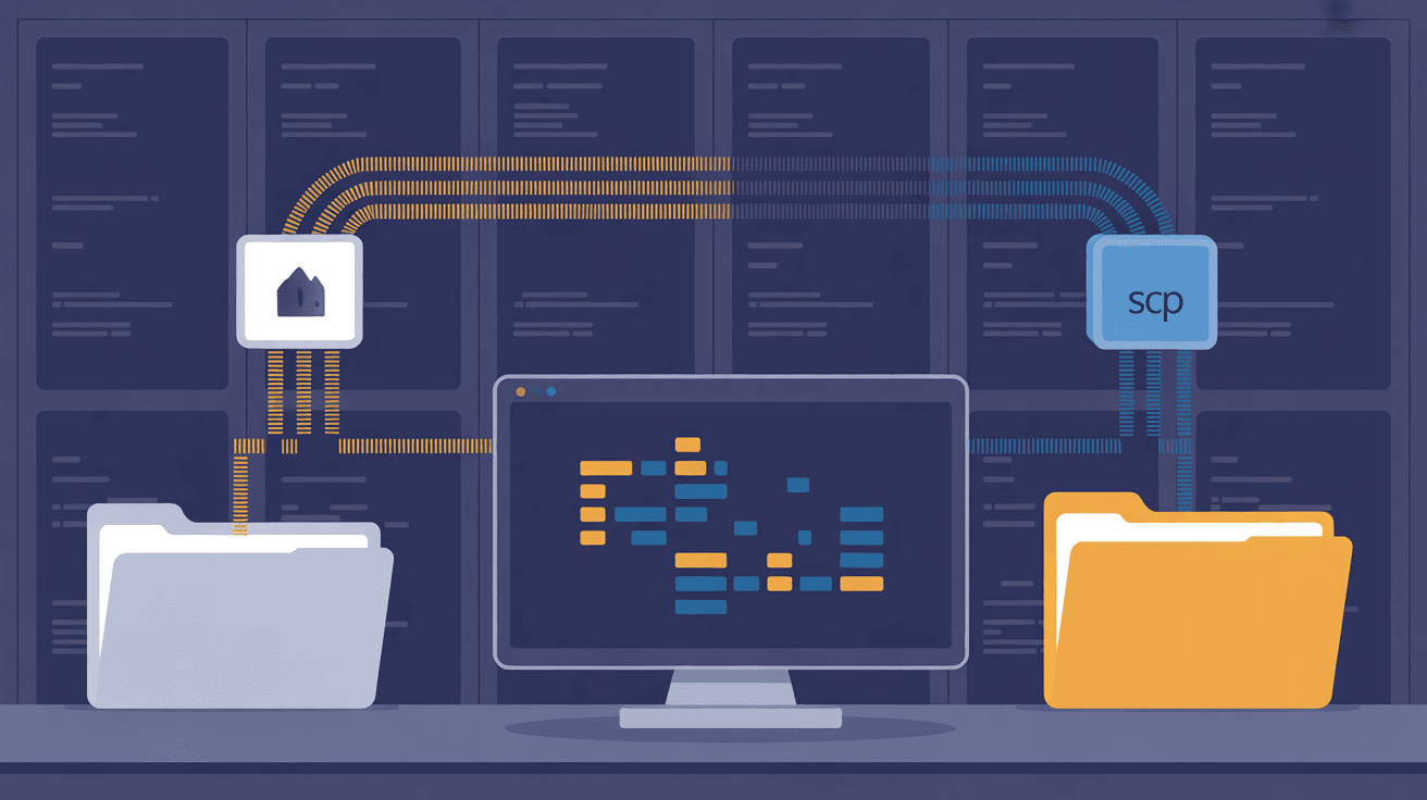 VPS 上传文件到服务器完整指南:scp、rsync、sftp 用法与断点续传、排除规则 | 2026