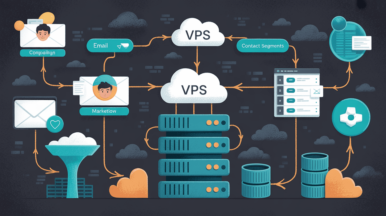 VPS 搭建 Mautic 自托管营销自动化(2026):Docker、MariaDB、SMTP、Cron 与 HTTPS